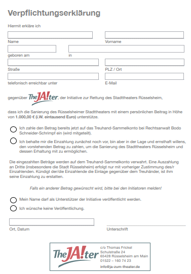 Download des Spenden-Formulars